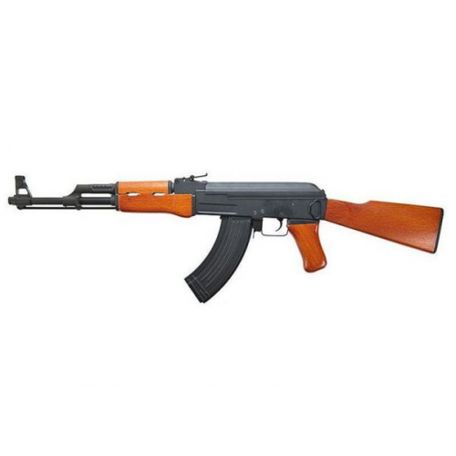 Matrix Cyma Standard Ak Full Metal Real Wood Airsoft Aeg W Lipo